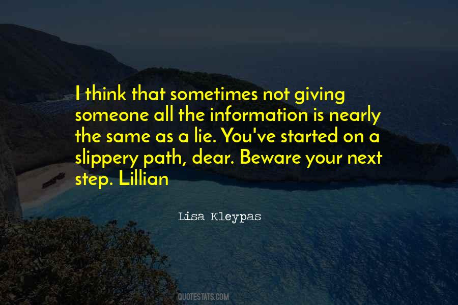 Quotes About Slippery #1199551