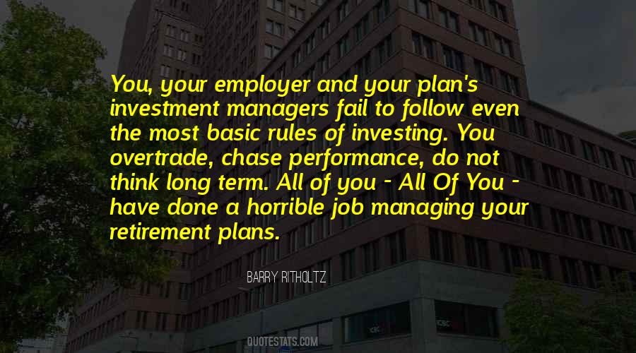 Retirement Plan Quotes #318835