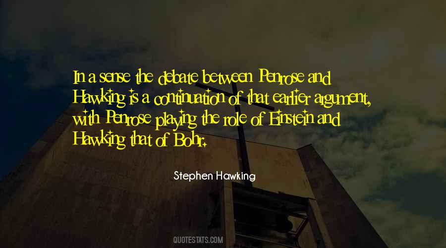 Quotes About Playing Your Role #169877