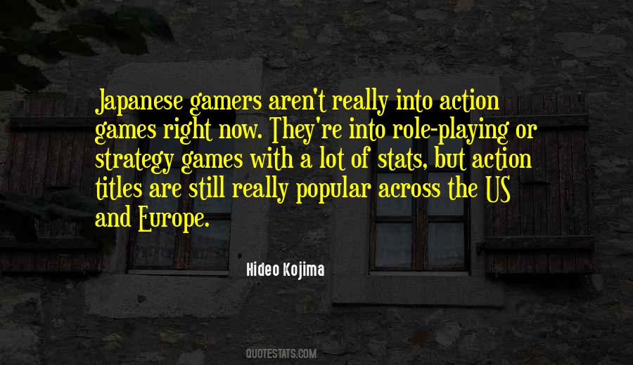 Quotes About Playing Your Role #174469