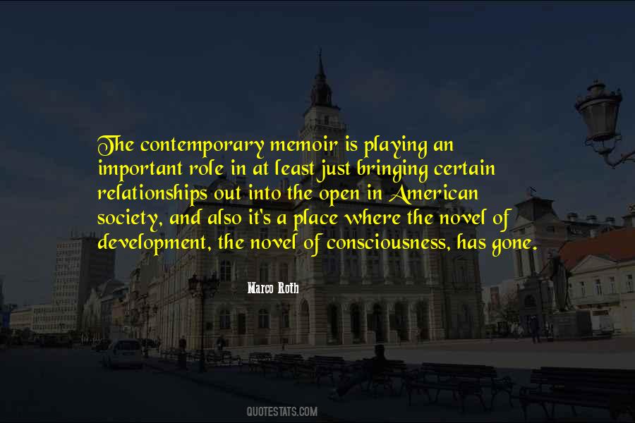 Quotes About Playing Your Role #291133