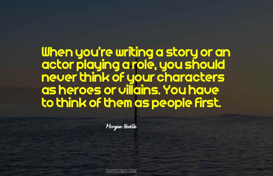 Quotes About Playing Your Role #416505