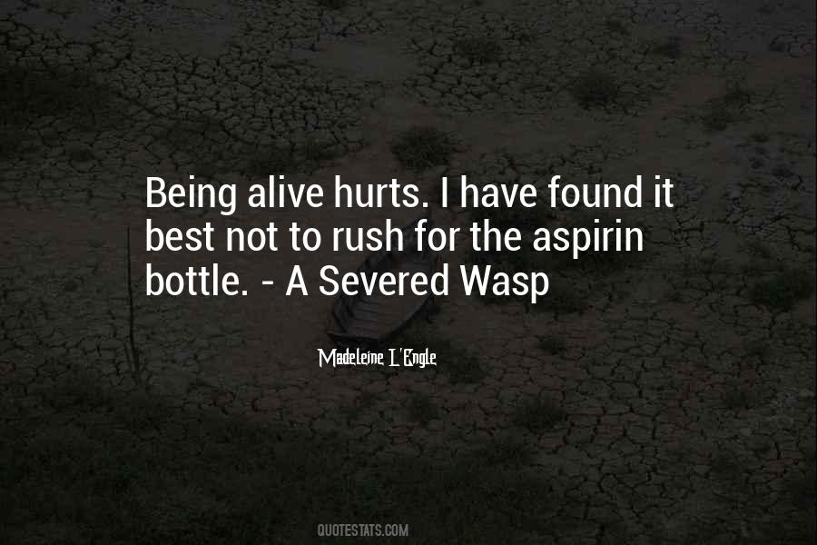 Still Life With Aspirin Quotes #1676058