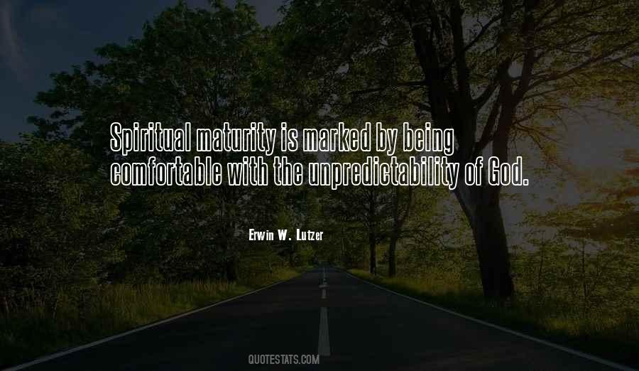 Quotes About Unpredictability #1029168