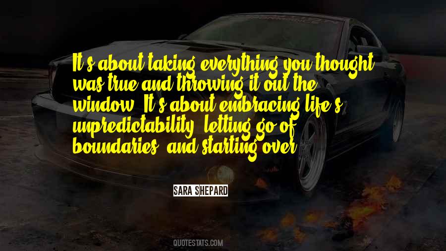 Quotes About Unpredictability #1202471
