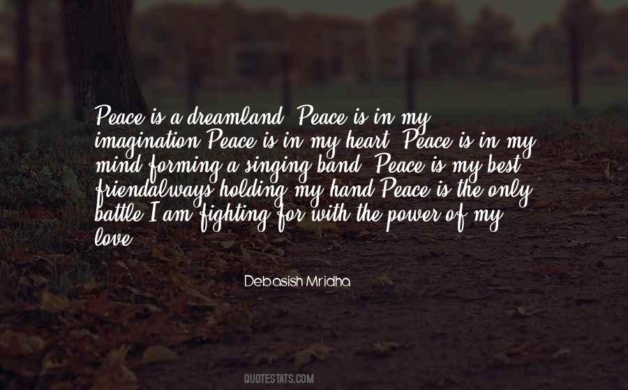 Quotes About Fighting For Peace #1427601