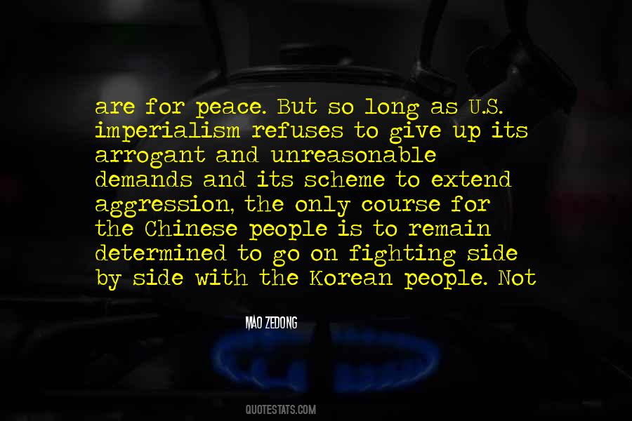 Quotes About Fighting For Peace #446322