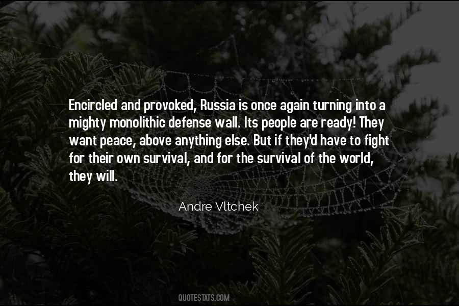 Quotes About Fighting For Peace #759885