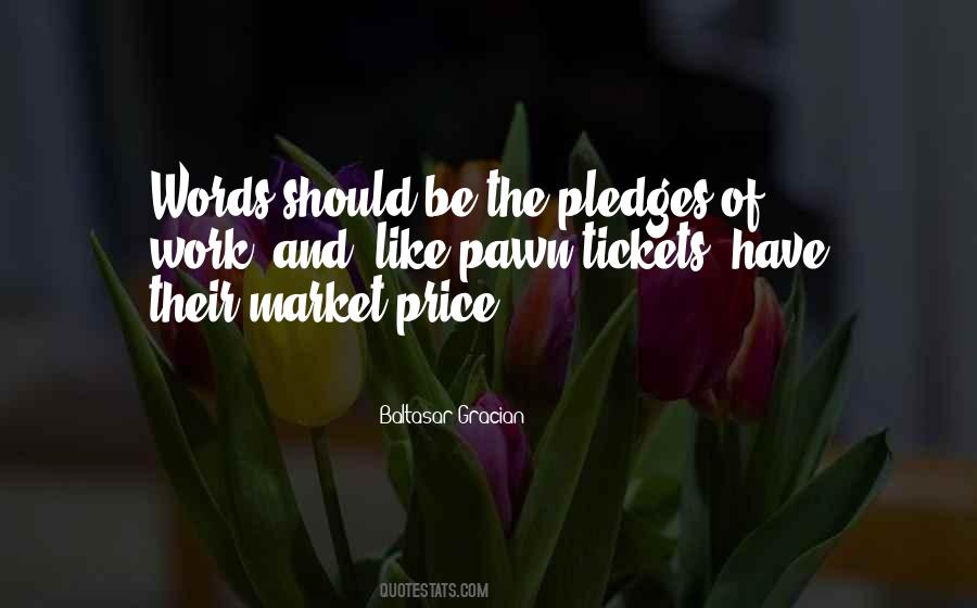 Quotes About Pledges #1067467