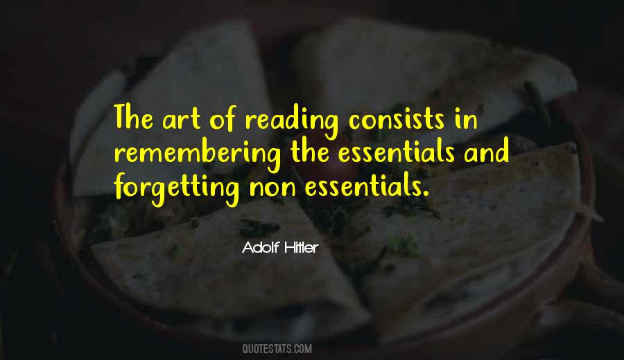 Non Essentials Quotes #569781