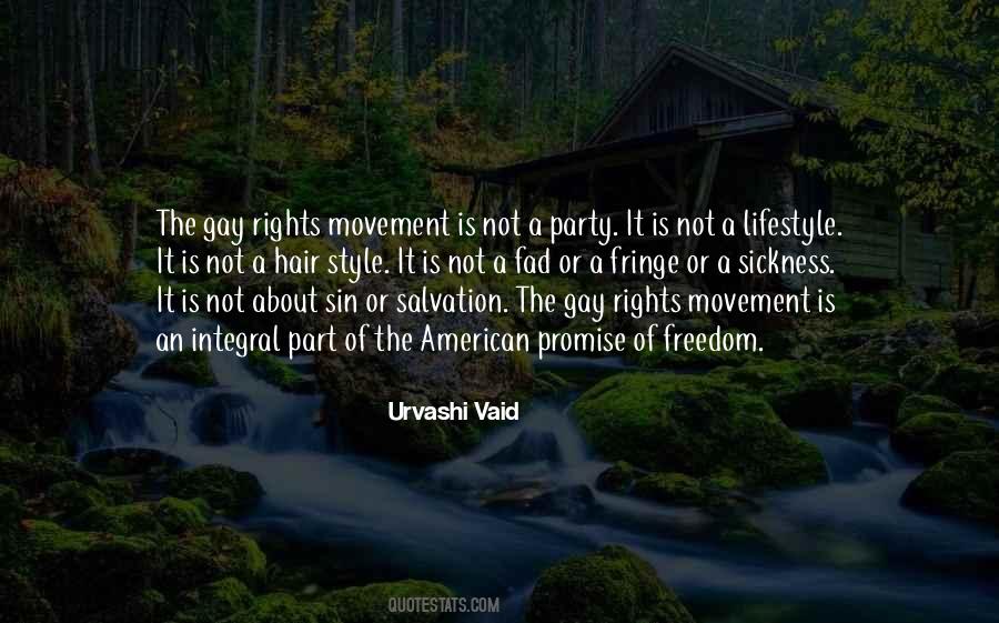 Quotes About Gay Rights Movement #1277187