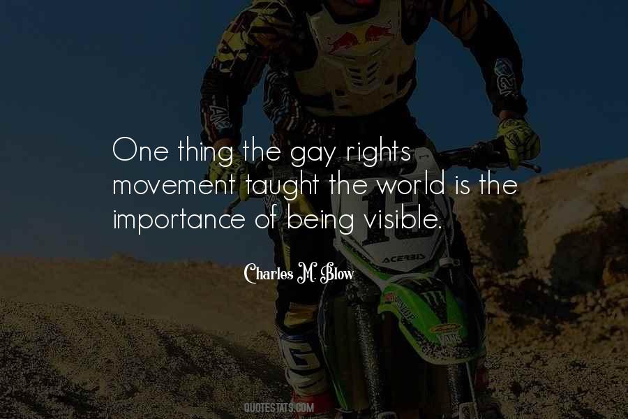 Quotes About Gay Rights Movement #499131