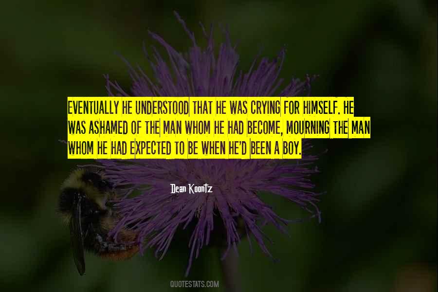Quotes About A Man Crying #726621