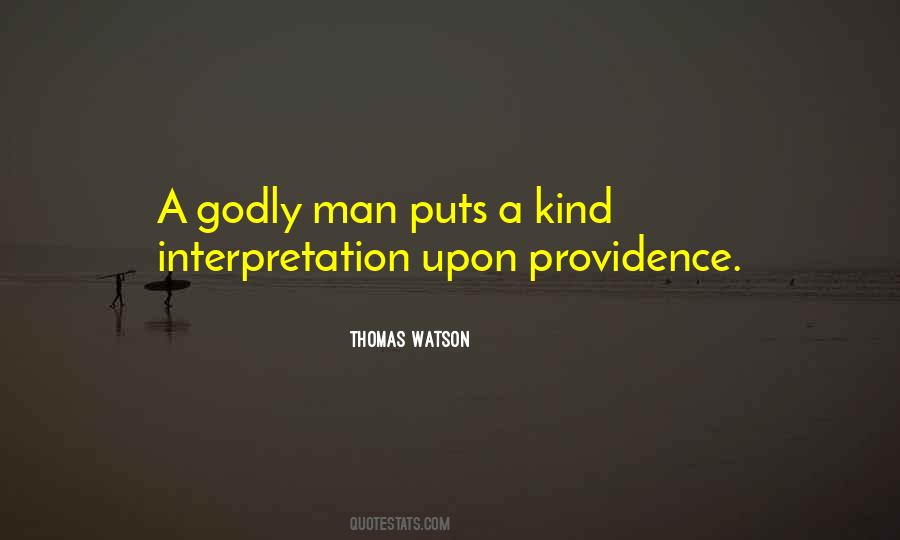 Quotes About Godly Man #1048750