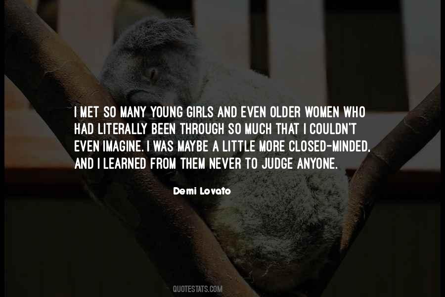 Without Judging Anyone Quotes #483712