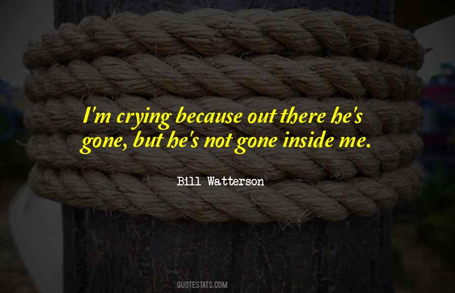 Quotes About Crying Inside #210433