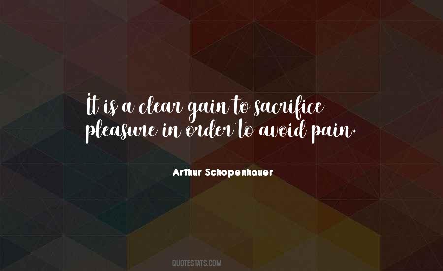 Avoid Pain Quotes #1371149