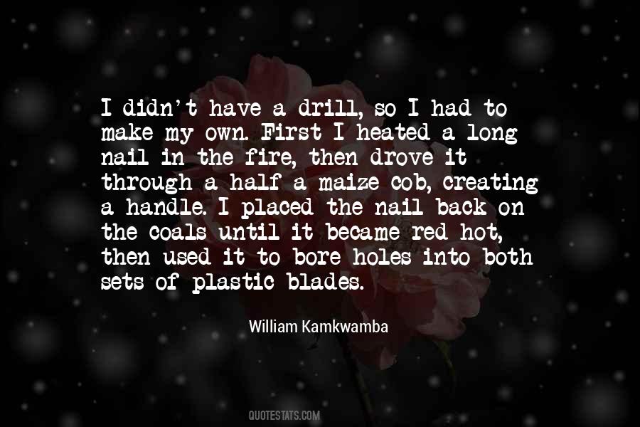 Kamkwamba William Quotes #1492706
