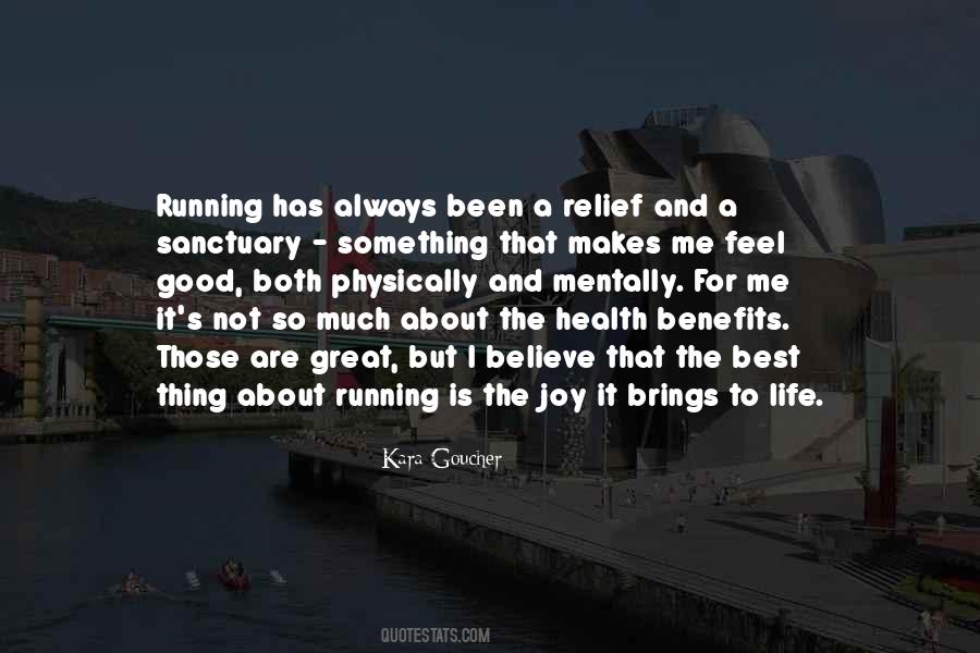Quotes About Running And Life #42322