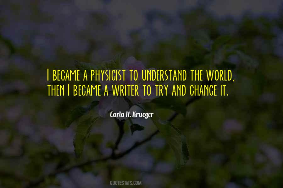 Carla Krueger Quotes #1552070