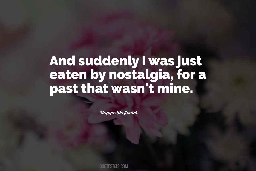 Quotes About Nostalgia #967025