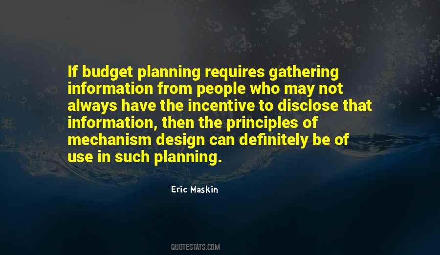 Quotes About Budget Planning #1088995