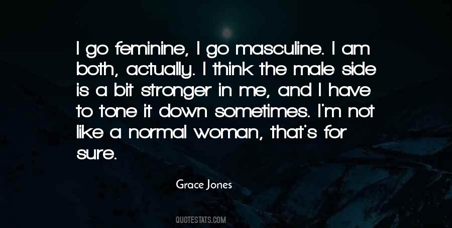 Quotes About Masculine And Feminine #671702