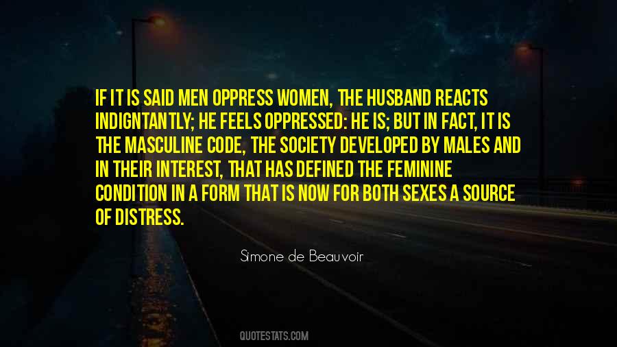 Quotes About Masculine And Feminine #707707