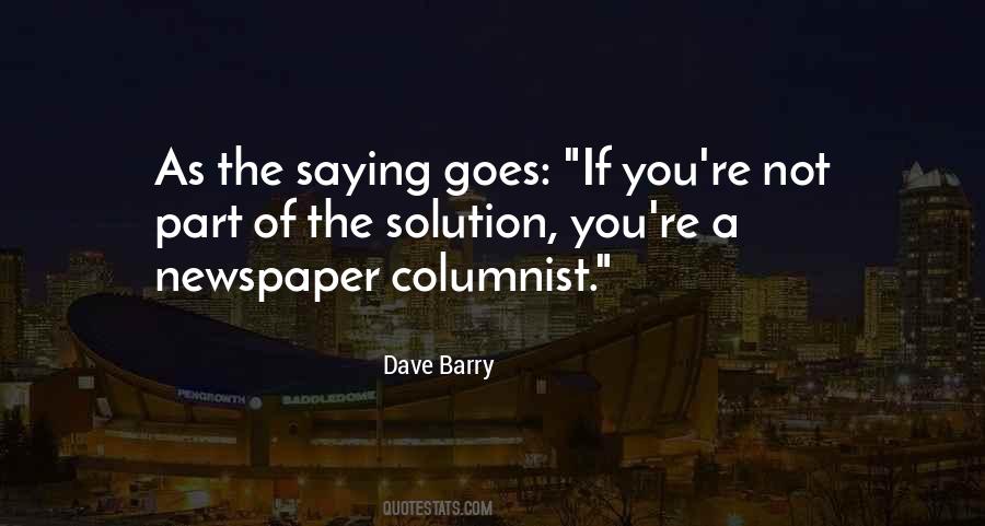 Quotes About Columnists #1363335