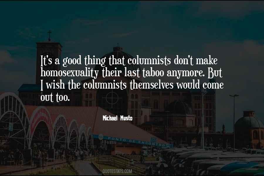 Quotes About Columnists #1774879