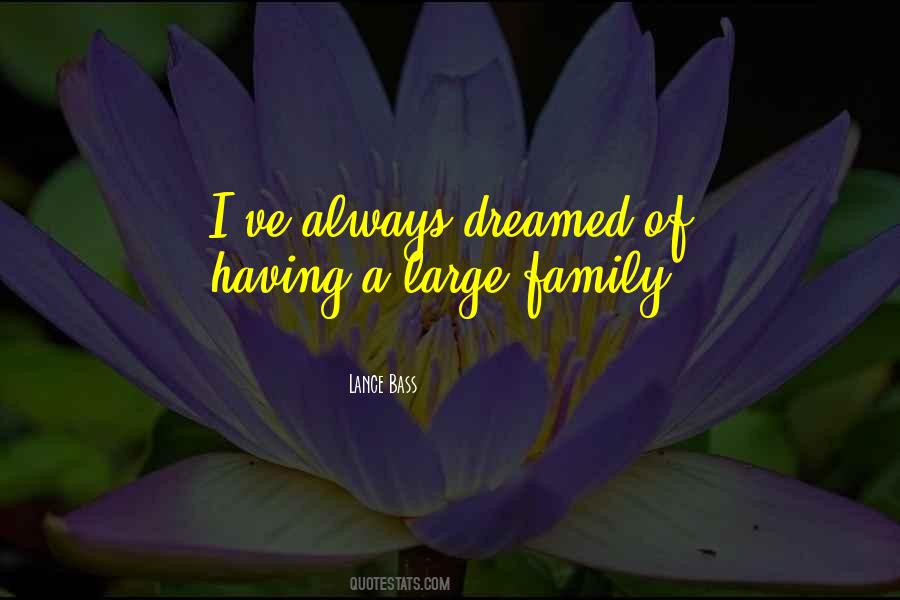 Quotes About Having A Large Family #662765