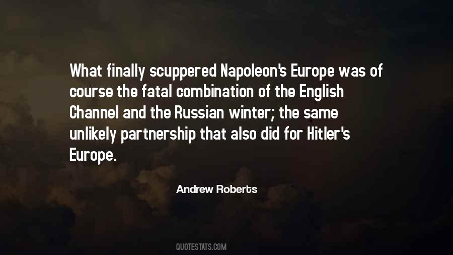 Quotes About Napoleon #1242195