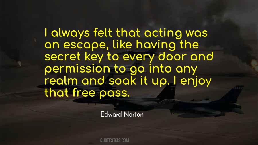 Secret Door Quotes #108495