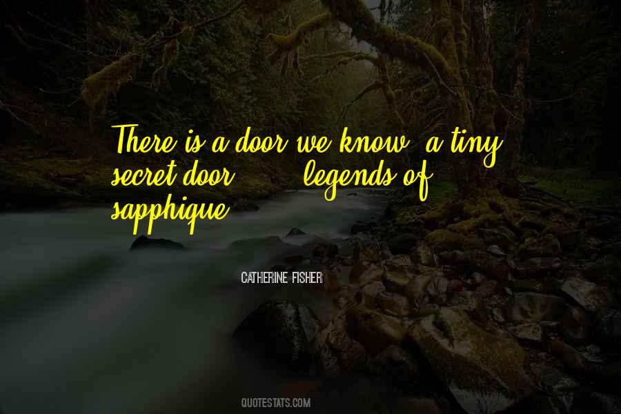 Secret Door Quotes #132115
