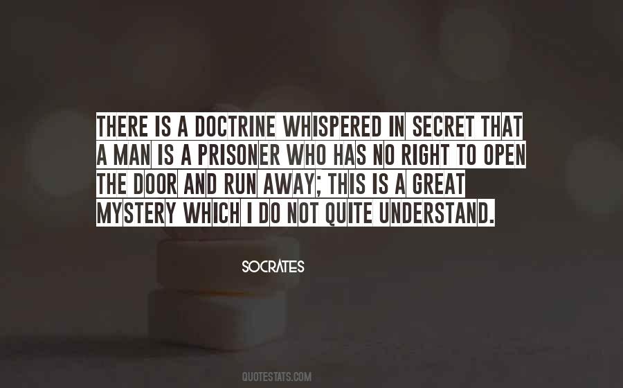 Secret Door Quotes #1800378