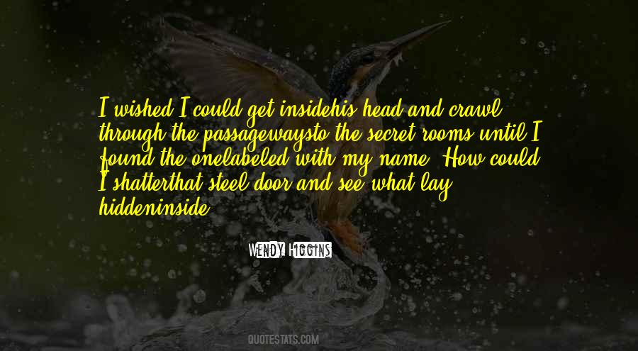 Secret Door Quotes #504333