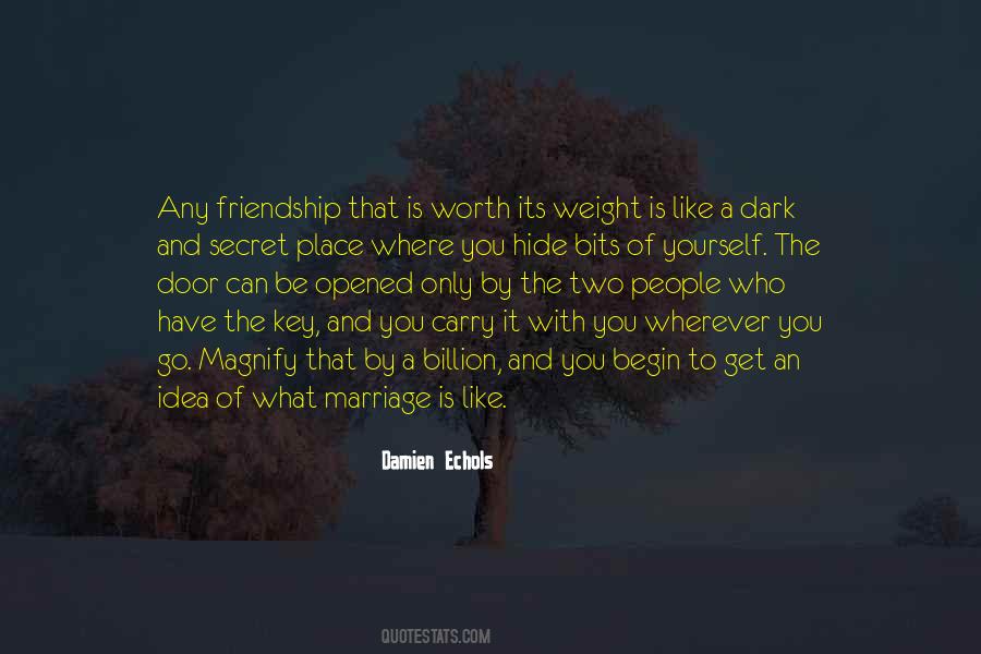 Secret Door Quotes #760775