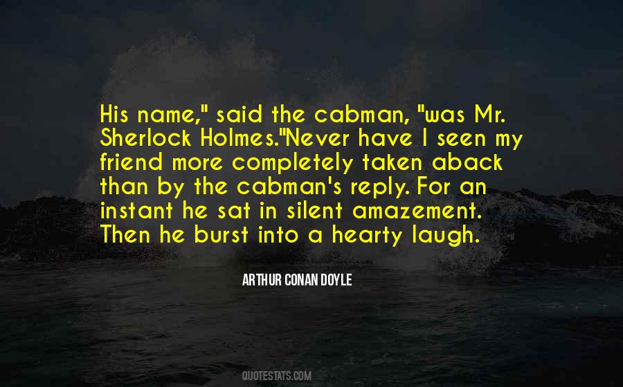 Quotes About Holmes #1166653