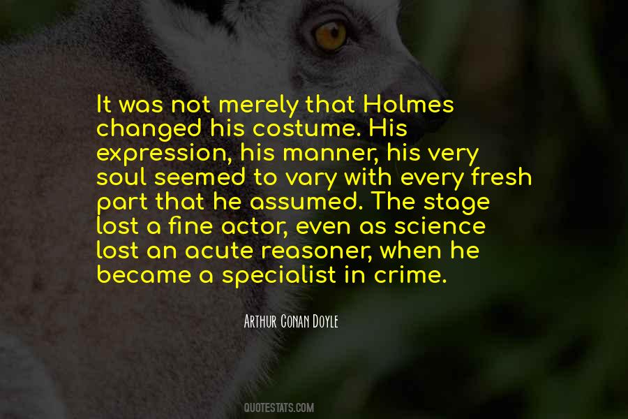 Quotes About Holmes #1333461