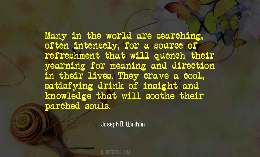 Quotes About Refreshment #1609527