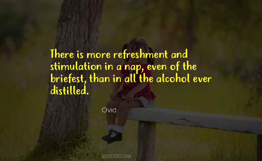 Quotes About Refreshment #1753179