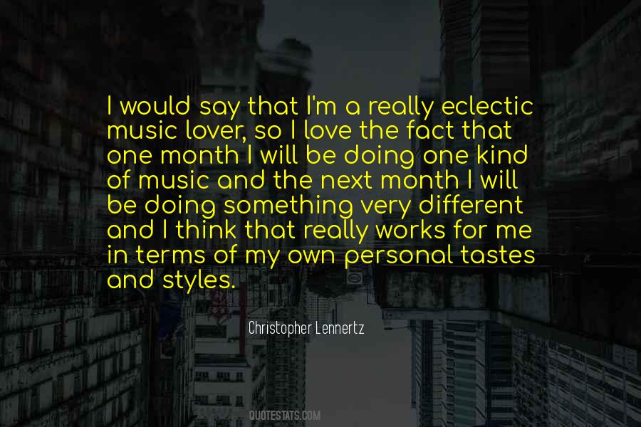 Quotes About Different Kind Of Love #219977