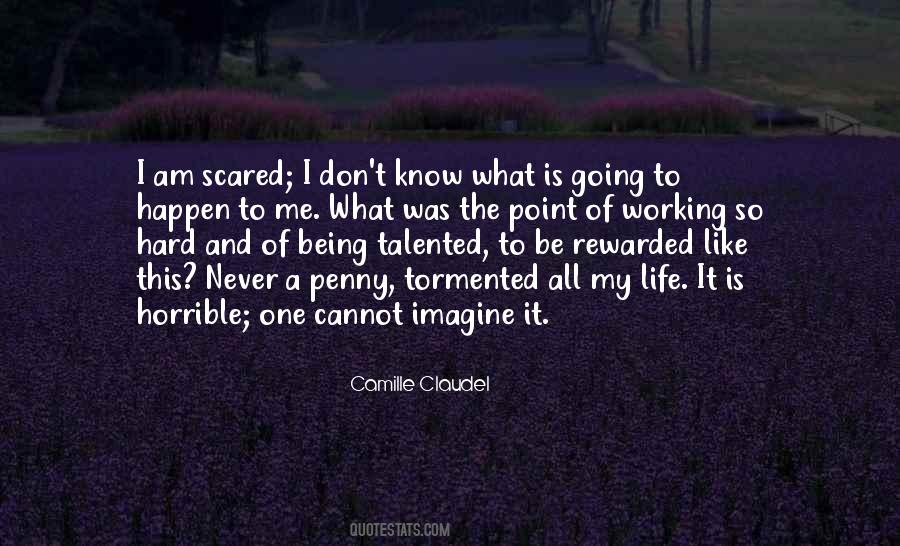 Am Scared Quotes #1198346