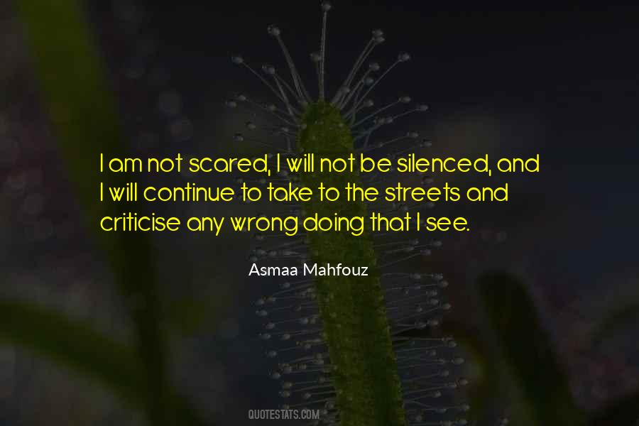 Am Scared Quotes #147217