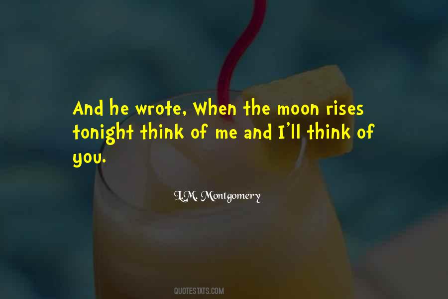 When The Moon Quotes #1203473