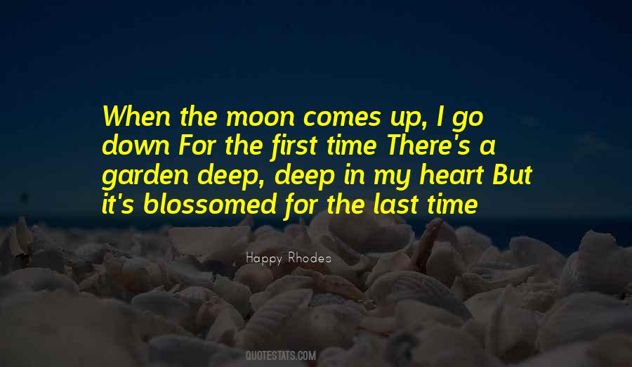 When The Moon Quotes #1551631