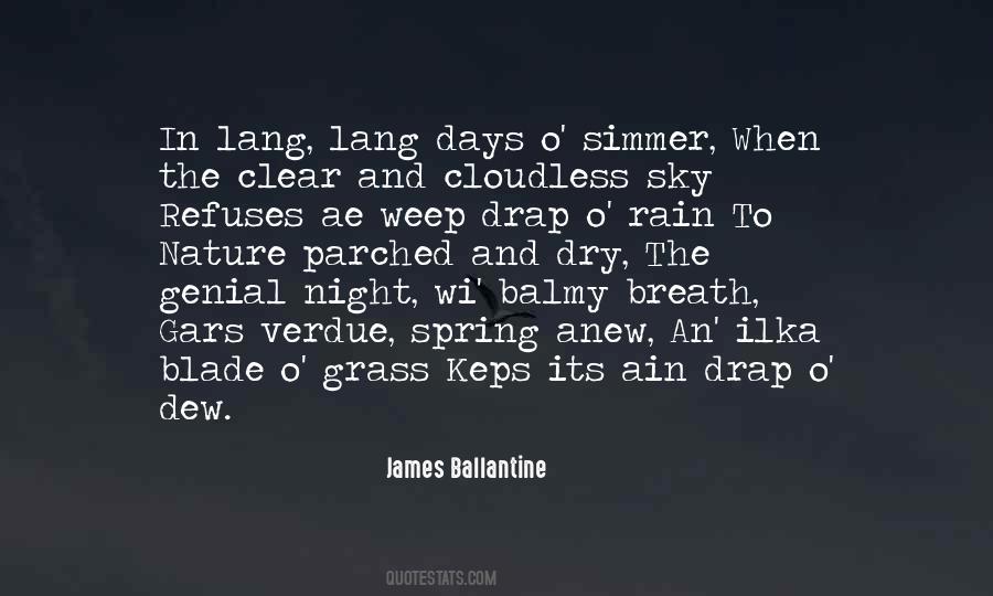 Summer Night Quotes #103771
