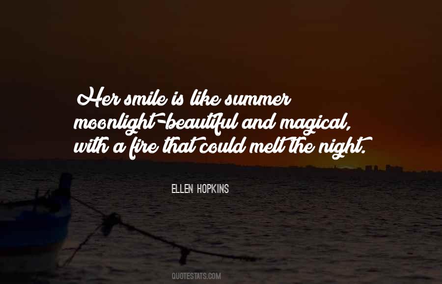 Summer Night Quotes #419175