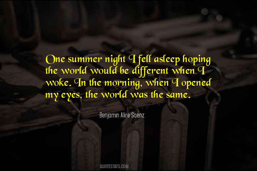 Summer Night Quotes #51512