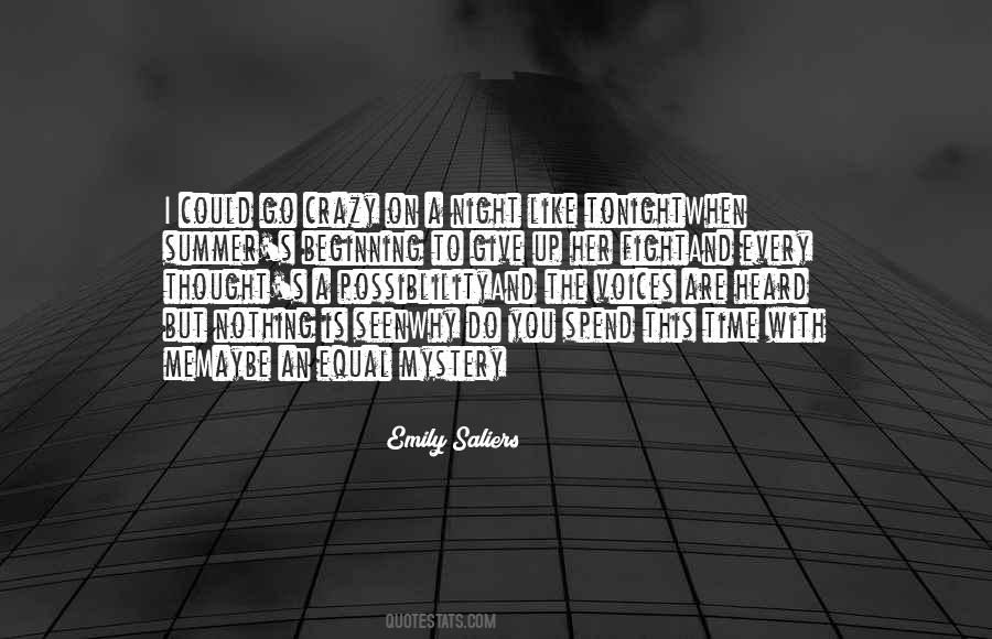 Summer Night Quotes #51677